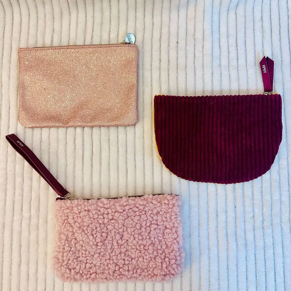 IPSY Cosmetic bags